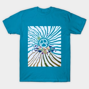 Plaintive Sun Blue T-Shirt